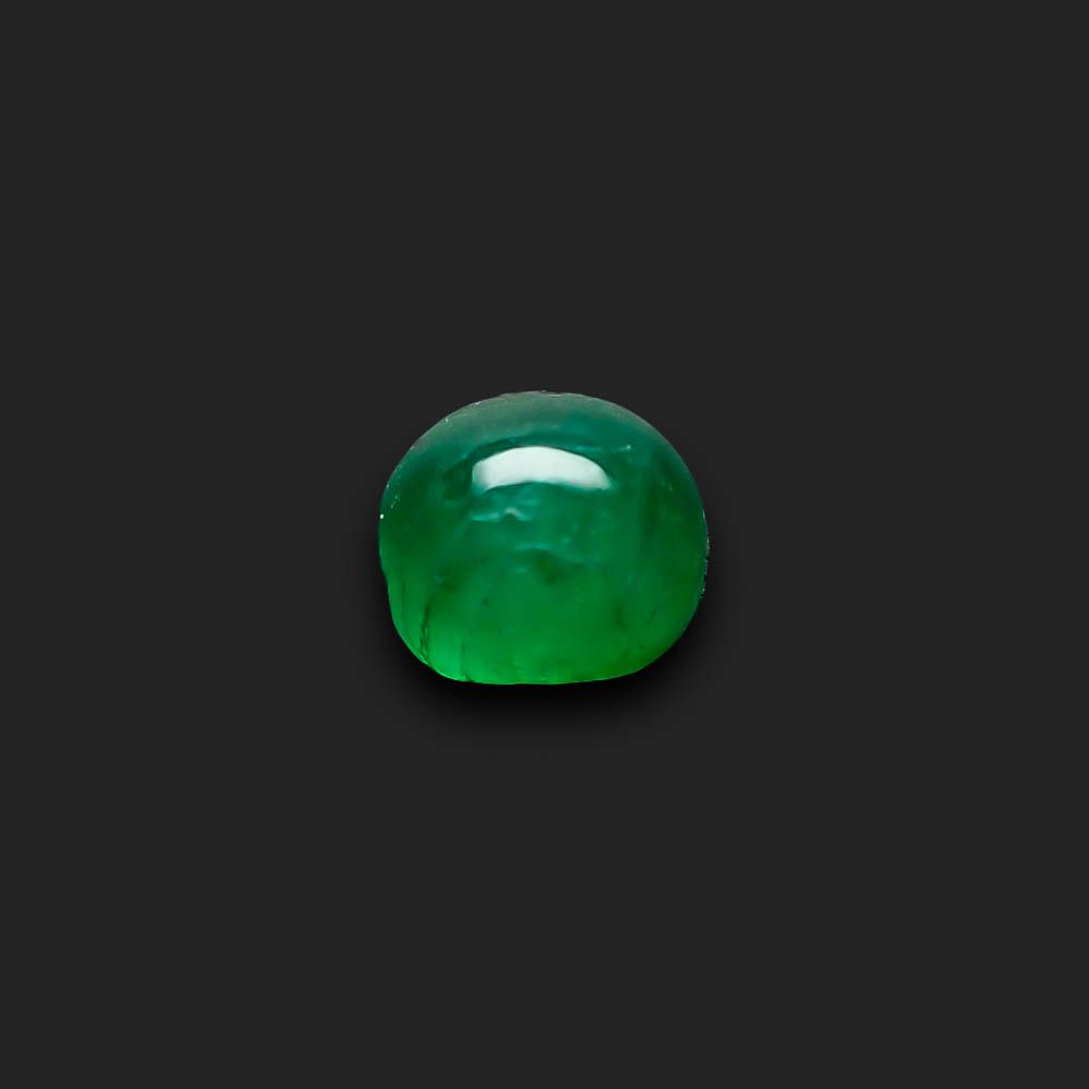 エメラルドキャッツアイ コロンビア産 0.82ct[240427223]5.4x4.9mm前後