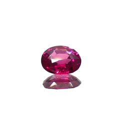 ルビー 非加熱 ビルマ産 0.35ct[240628060]4.8x3.9mm前後