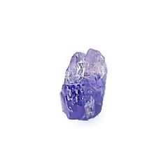 バイカラータンザナイト 原石 タンザニア産 3.31ct / 12.4x6.6mm前後 [260424988]