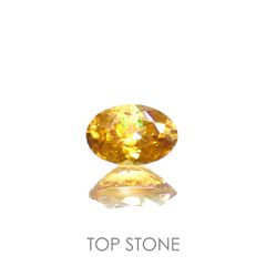 ゴールデンスフェーン(宝石名スフェーン)ナミビア産 0.56ct 識別済[220616573]6x4.1mm前後