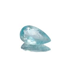 ユークレース(宝石名ブルー・ユークレース)コロンビア産 1.638ct ソ付(彩珠)[221018854]10.7x6.3mm前後