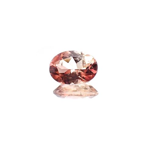 バイカラートルマリン(宝石名バイカラー・トルマリン)ブラジル産 0.82ct 識別済[230622369]7.1x5mm前後