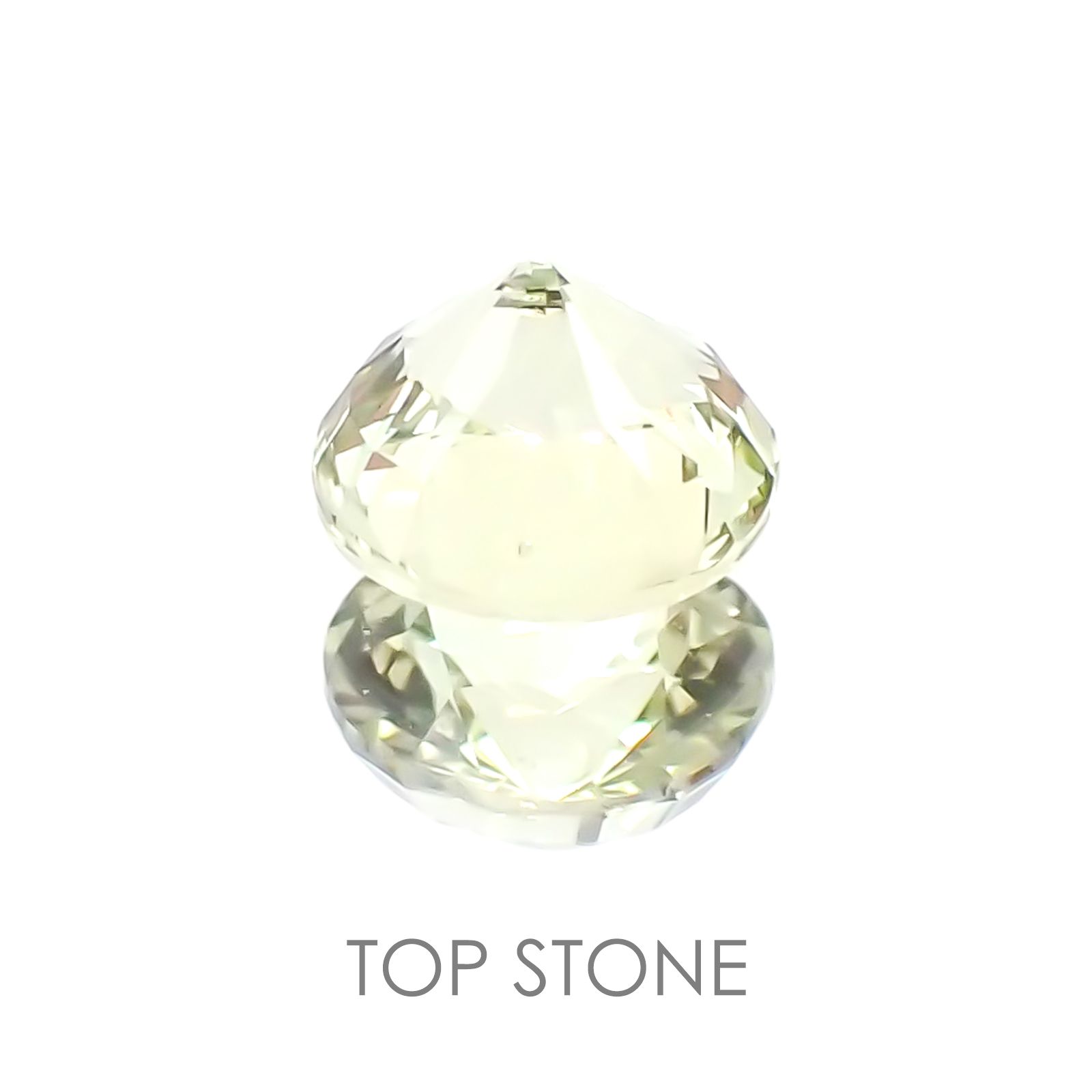 クリソベリル タンザニア産 ルース 0.43ct[20117784]4.5×4.3mm前後