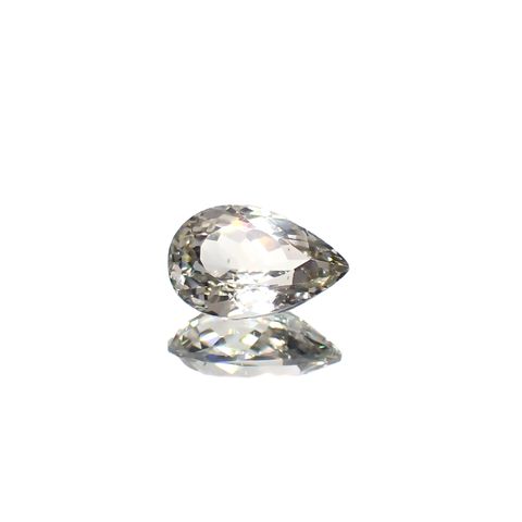 シルバーアパタイト フルオレッセンス アフリカ産 1.27ct[240928962]8.8x5.7mm前後