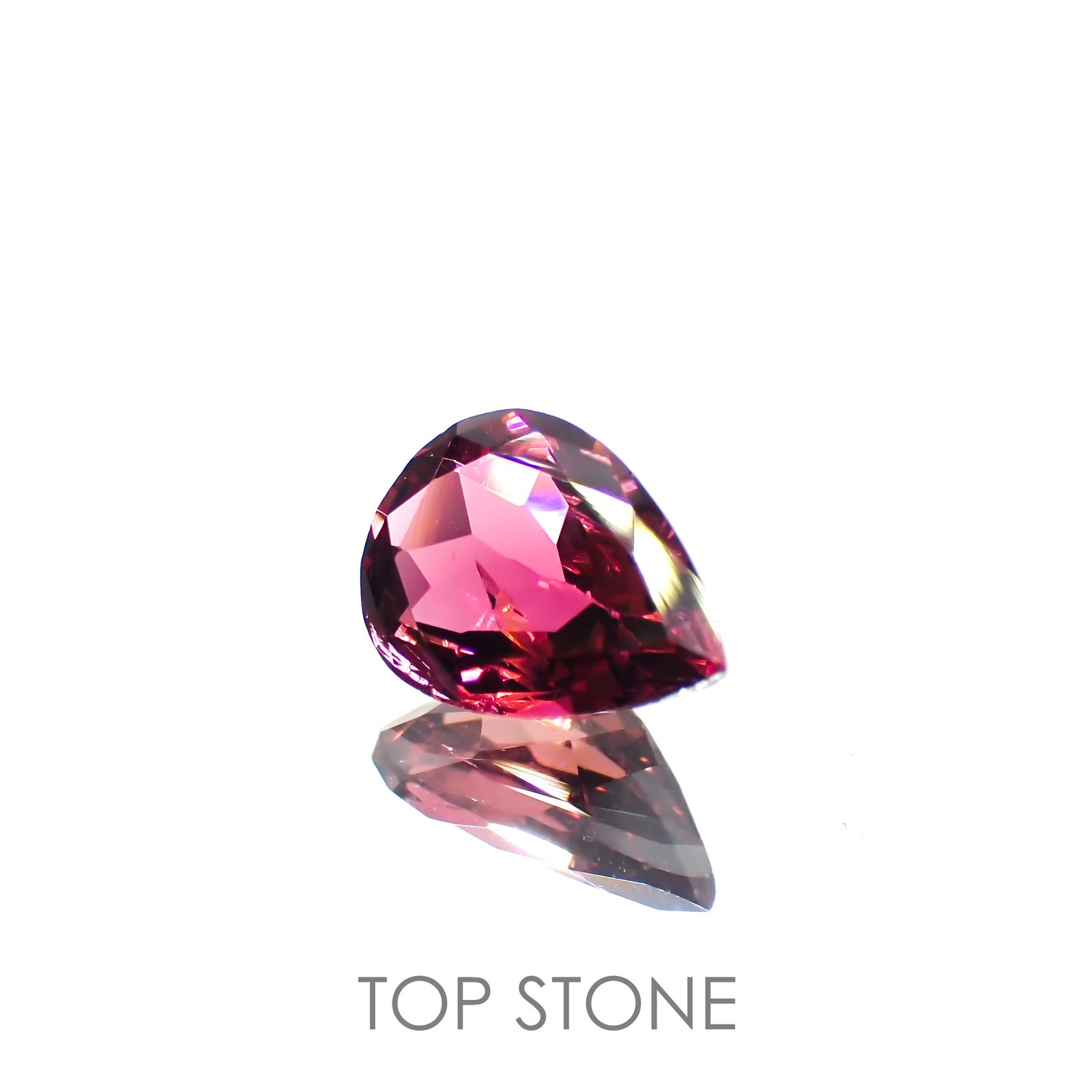パープルトルマリン(宝石名パープル・トルマリン) ブラジル産 0.99ct 識別済[211013577]7.9×5.9mm前後