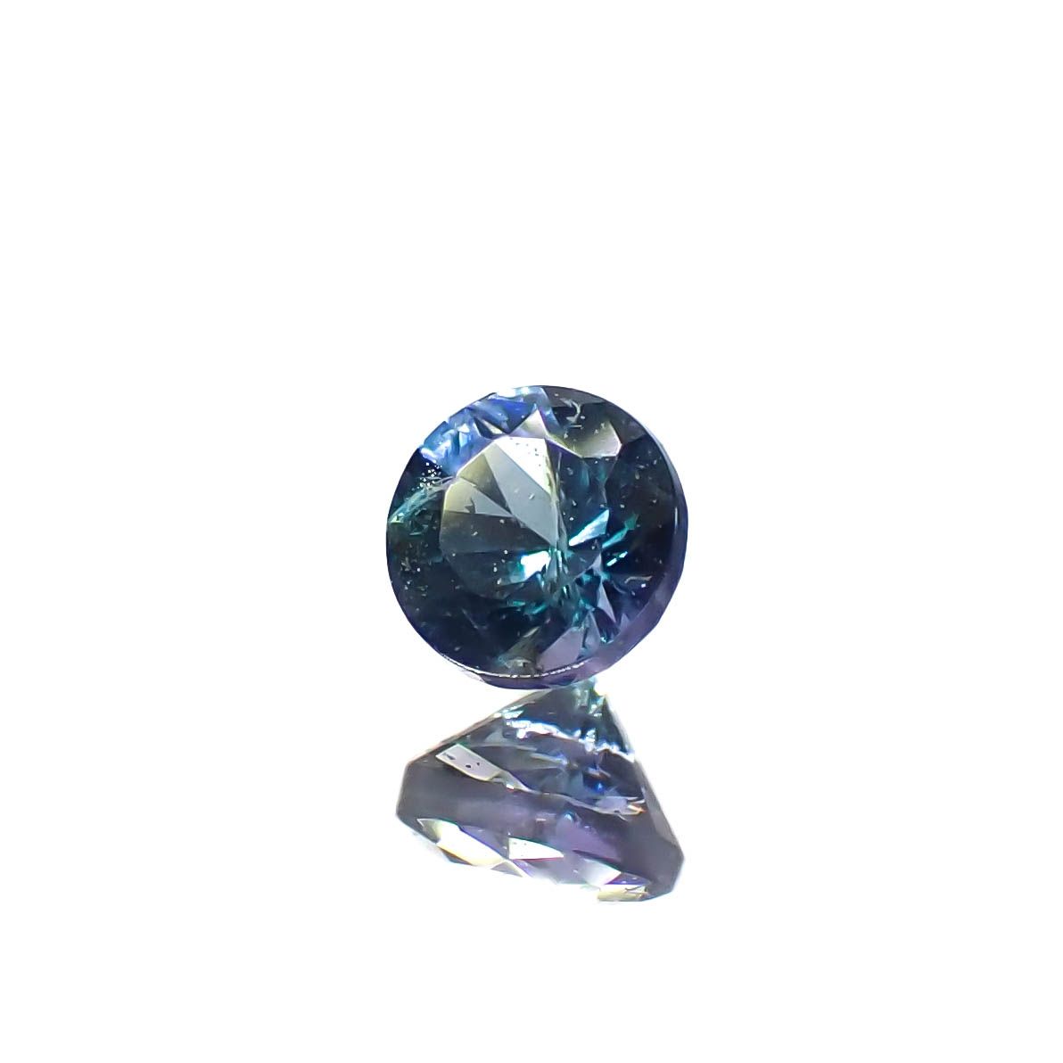 ブルーコーネルピン(宝石名ブルー・コーネルピン)タンザニア産 0.11ct 識別済[240527696]2.8x2.7mm前後