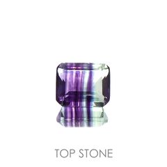 パーティカラーフローライト(宝石名フルオライト)ブラジル産 4.45ct 識別済[220115084]10.1x8.1mm前後