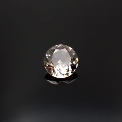 含バリウム・サニディン(宝石名サニディン)ドイツ産 1.66ct 識別済[231224972]8.4x8.4mm前後