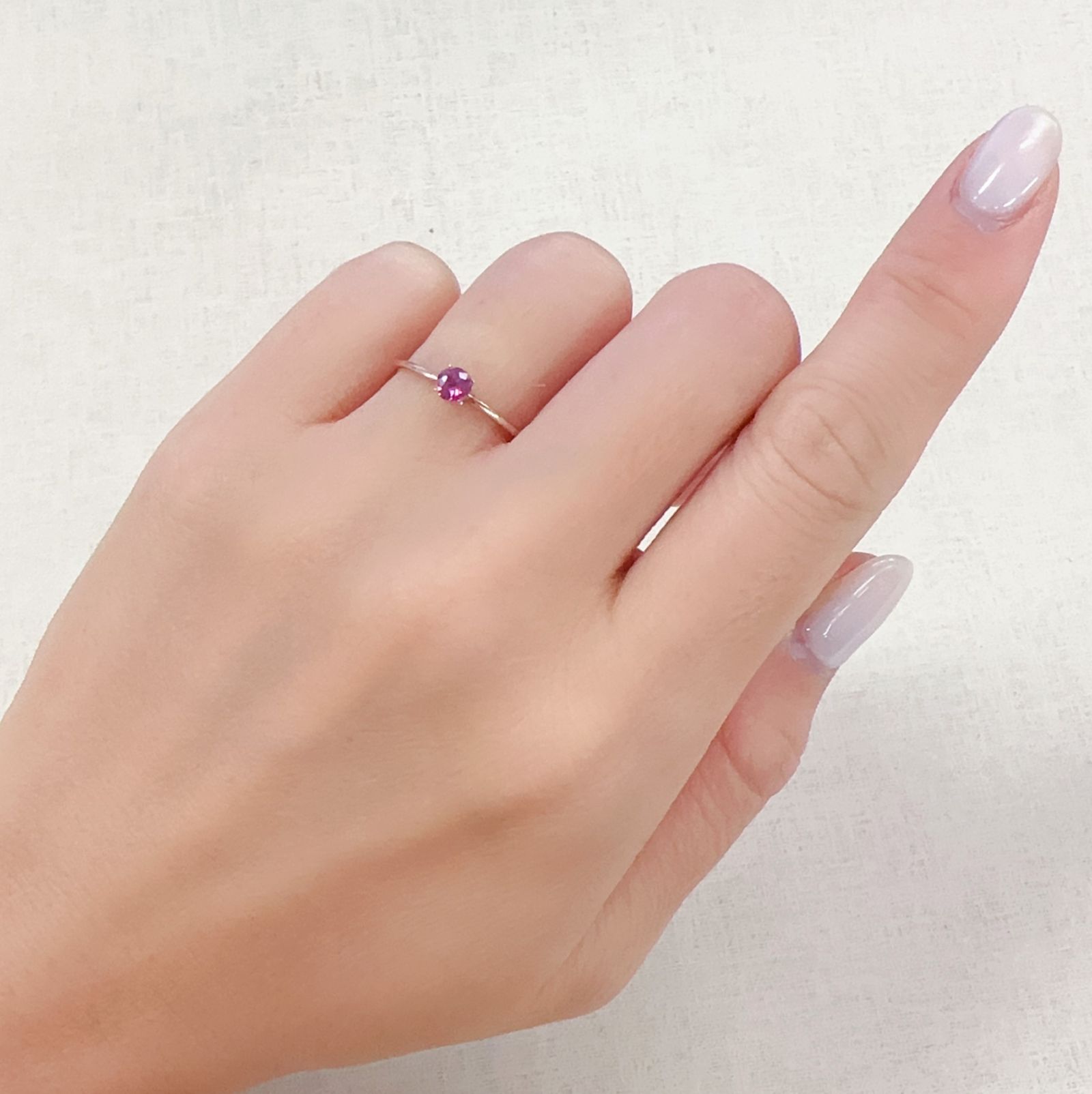 ウィンザーサファイア 非加熱 タンザニア・ウィンザー産 0.27ct[230722837]3.8x3.8mm前後