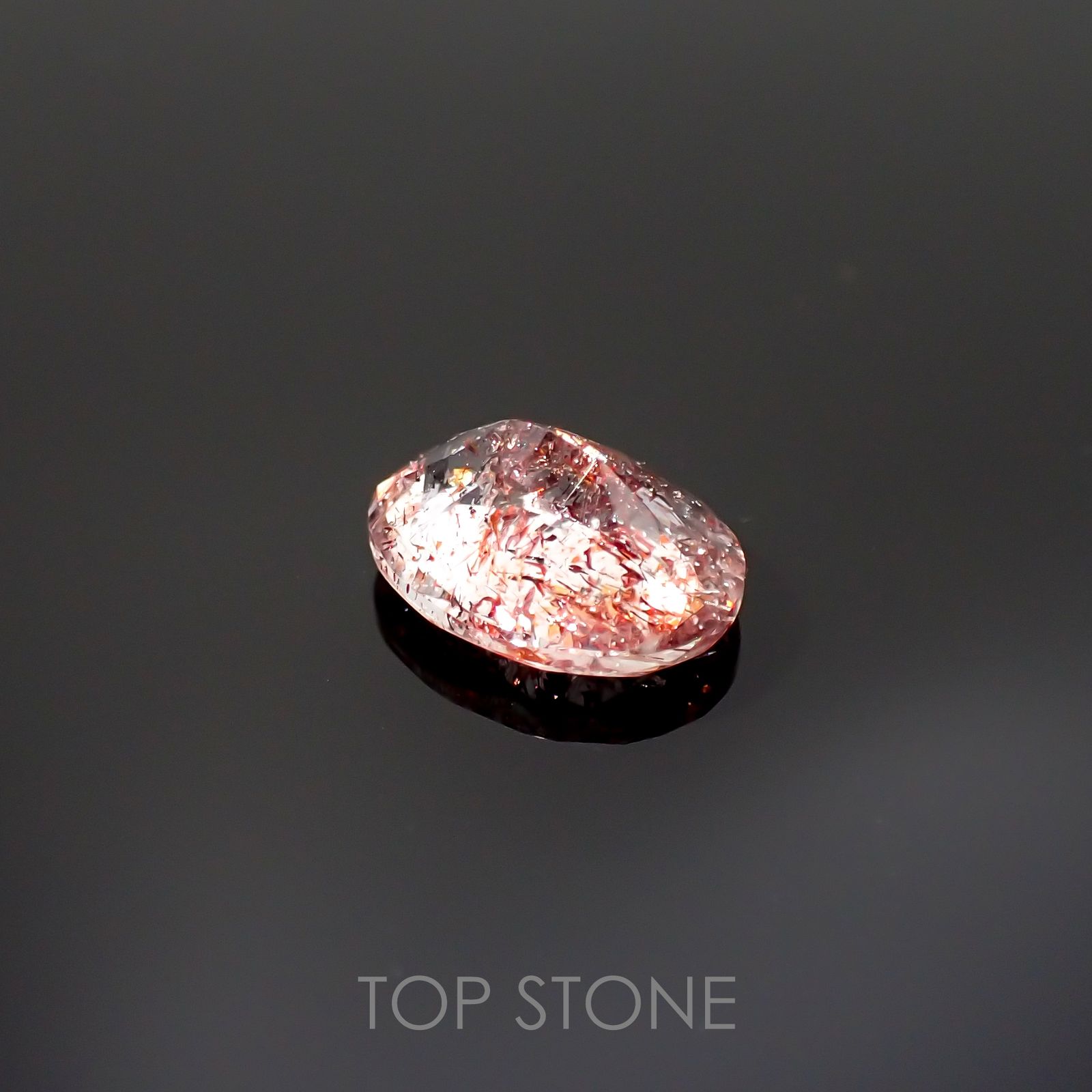 ファイヤークォーツ ナイジェリア産 2.03ct[220114747]10x7.7mm前後