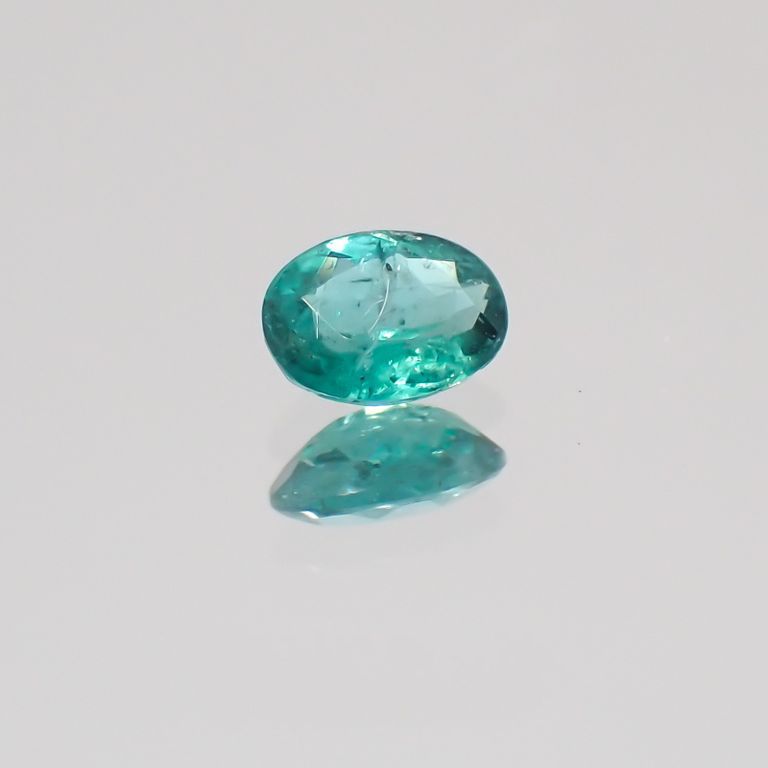 パライバトルマリン ブラジル産 ルース 0.137ct[20129254]3.8×2.9mm前後