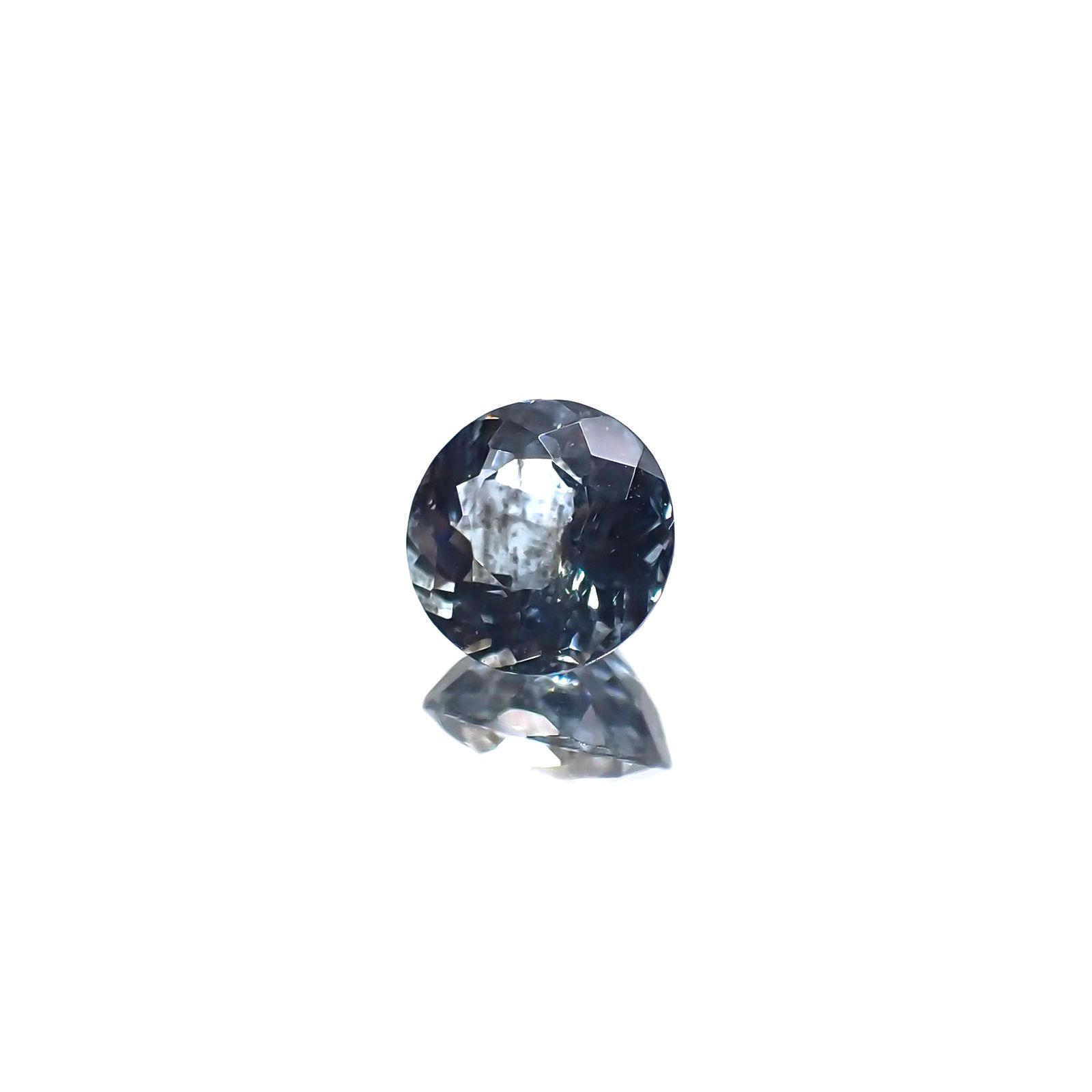 サンタマリアアクアマリン(宝石名アクアマリン) ブラジル産 0.640ct ソ付(彩珠)[210711901]5.5×5.5mm前後