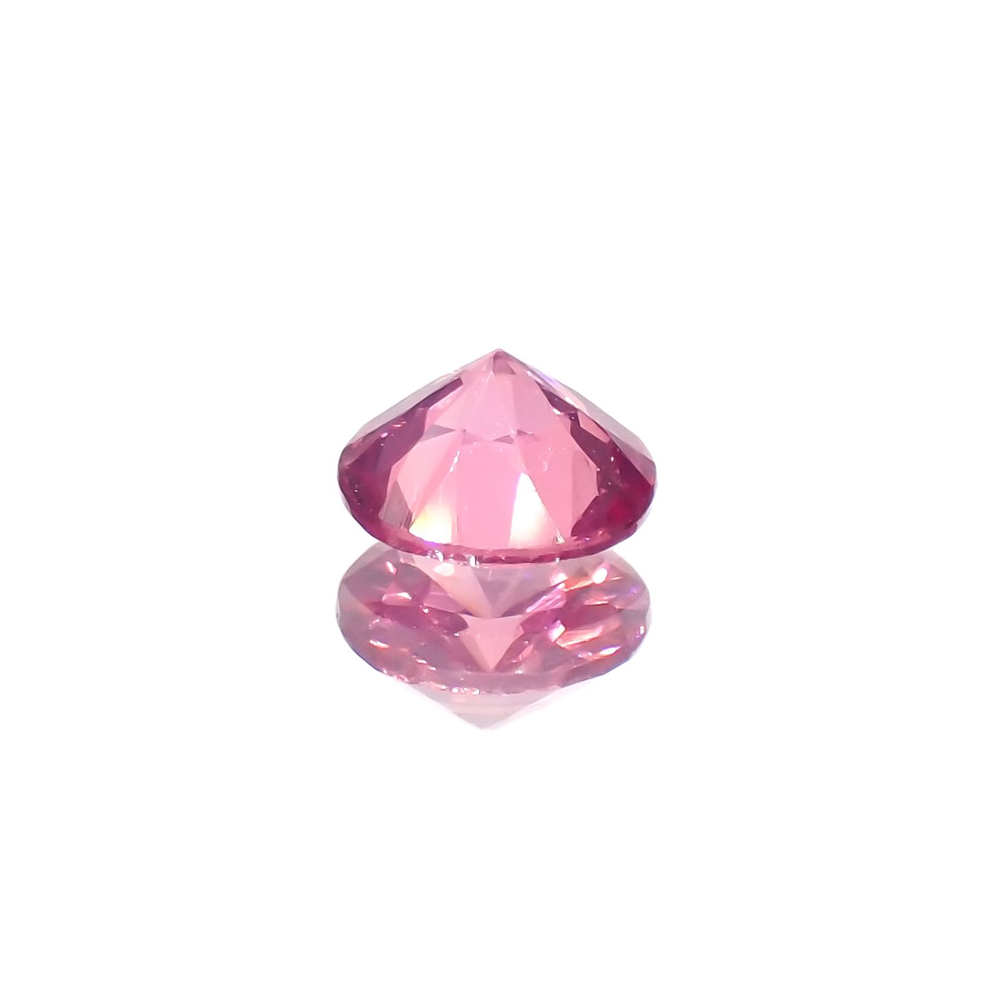ピンクスピネル(宝石名ピンク・スピネル)タンザニア産 0.35ct 識別済[230321141]4.4x4.4mm前後