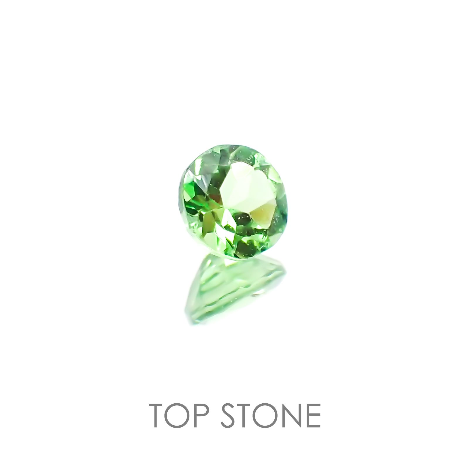 ミントガーネット ケニア産 ルース 0.26ct[20128225]3.8×3.8mm前後