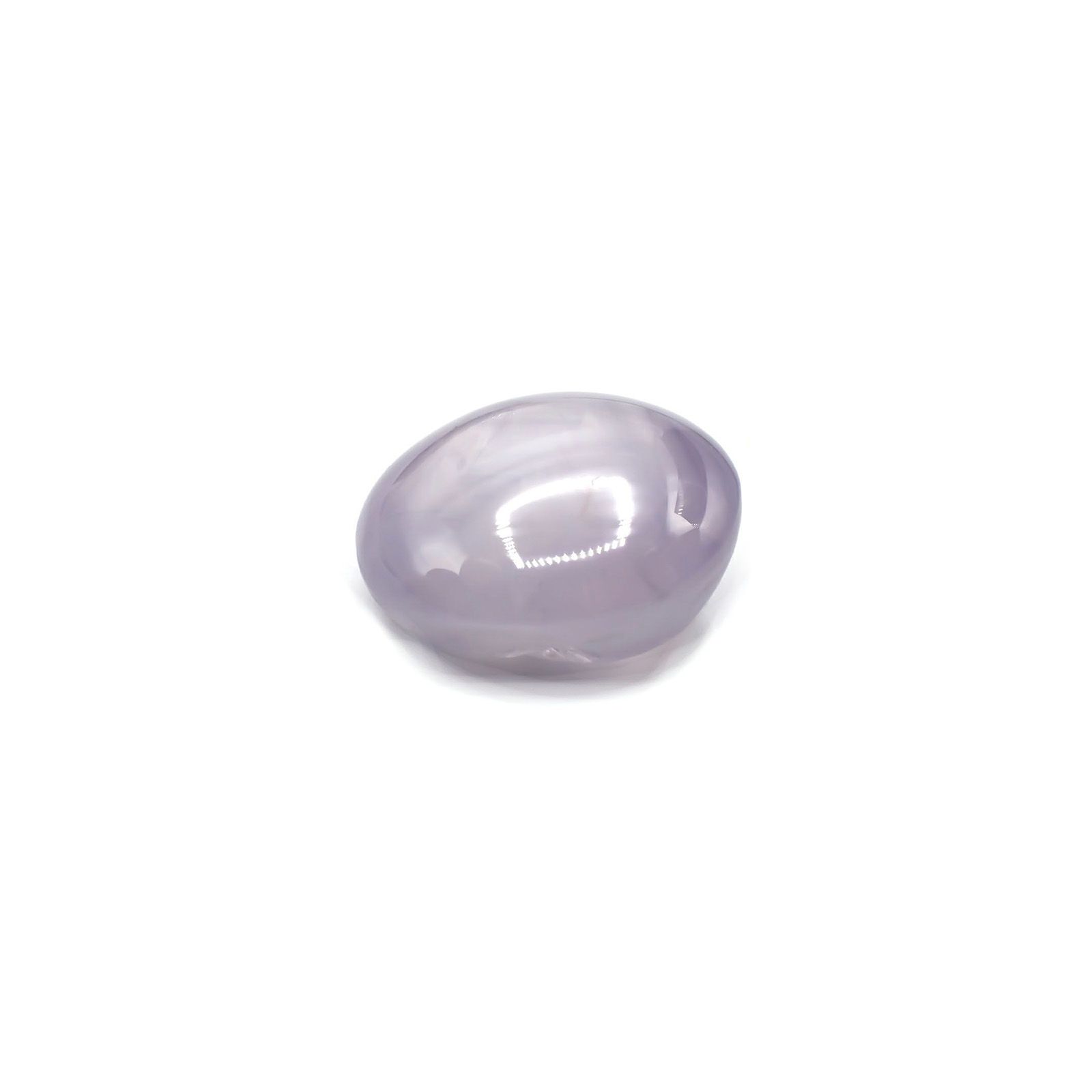 ブルースターサファイア(宝石名スター・サファイア) ビルマ産 ソ付(彩珠) 6.699ct / 11x9.3mm前後 [210310227]