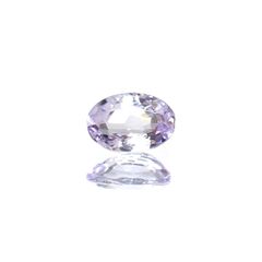 ラベンダーゾイサイト(宝石名ゾイサイト)タンザニア産 識別済 0.40ct / 5.7x3.8mm前後 [220115065]