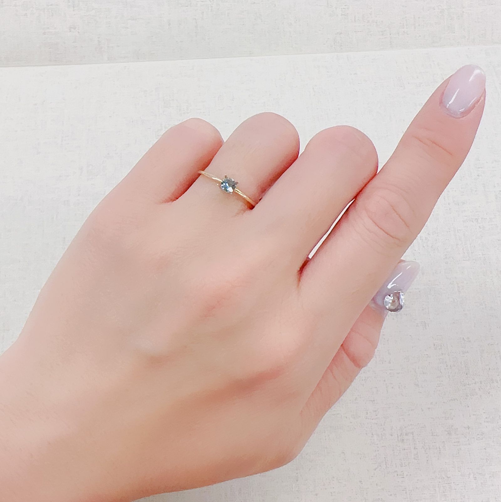 アレキサンドライト(宝石名アレキサンドライト)タンザニア産 0.21ct 識別済[230321346]3.6x3.6mm前後