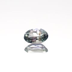 バイカラータンザナイト(宝石名ゾイサイト)タンザニア産 0.50ct 識別済[230421794]6.1x4mm前後