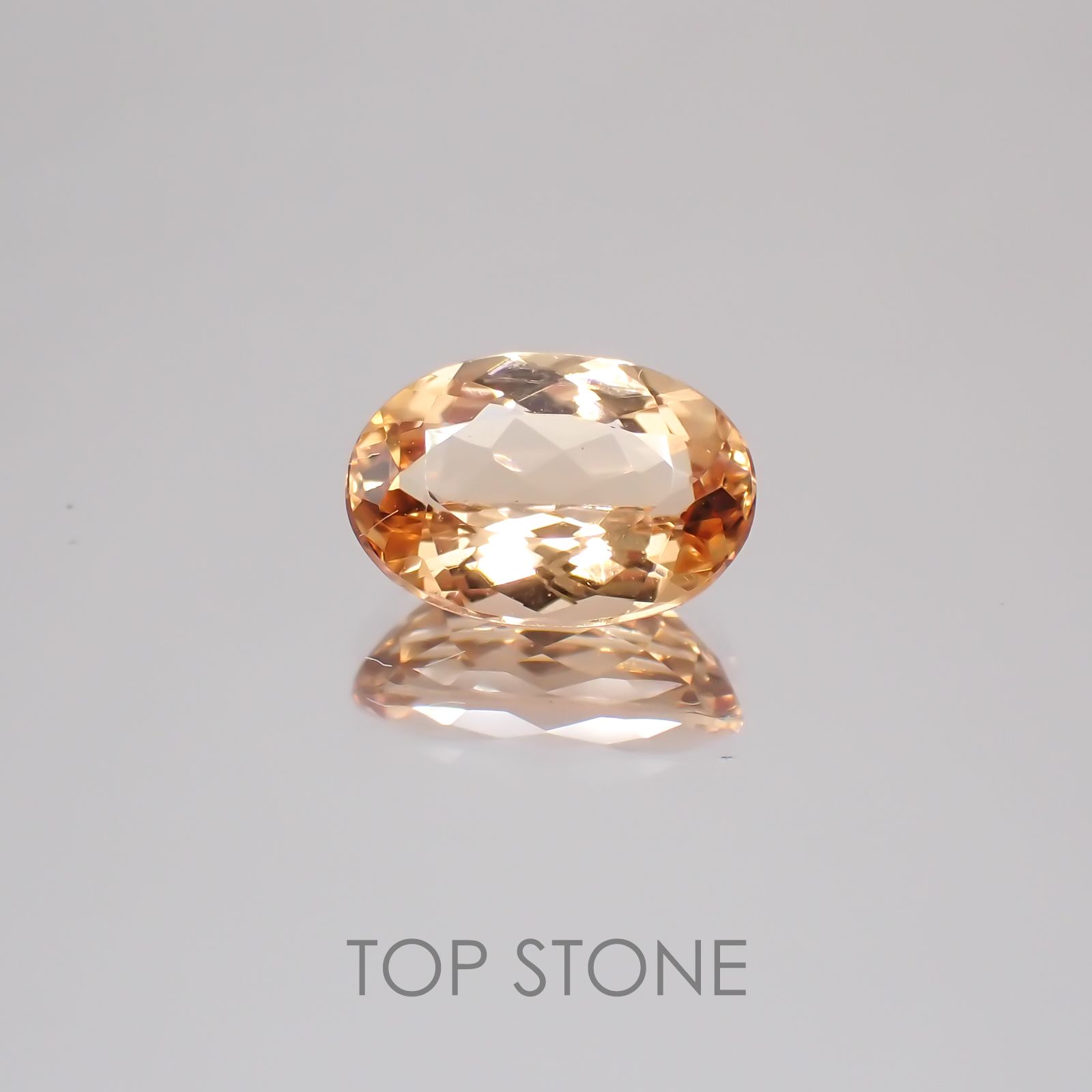 インペリアルトパーズ ブラジル産 ルース 1.48ct[20032027]8.6×6mm前後