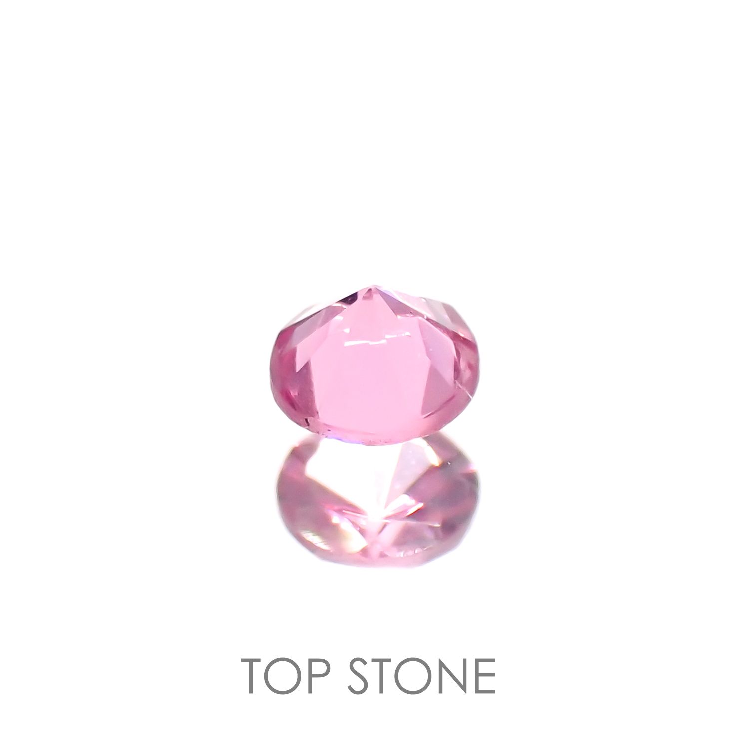ホットピンクスピネル(宝石名ピンク・スピネル) タンザニア産 0.13ct 識別済[210912584]3×3mm前後