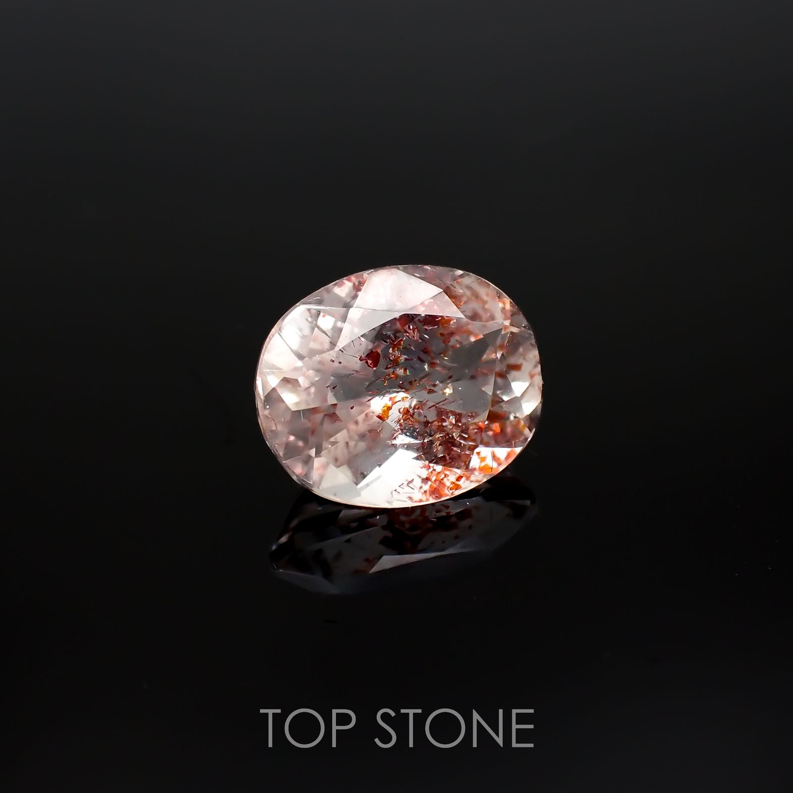 ファイヤークォーツ ナイジェリア産 2.45ct[220917575]9.9x8mm前後