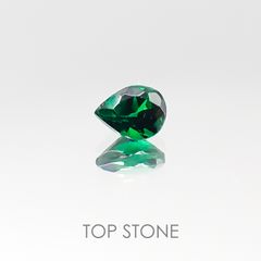 ツァボライト(宝石名グリーン グロッシュラー・ガーネット) タンザニア産 0.29ct 識別済[20095716]4.6×3.4mm前後