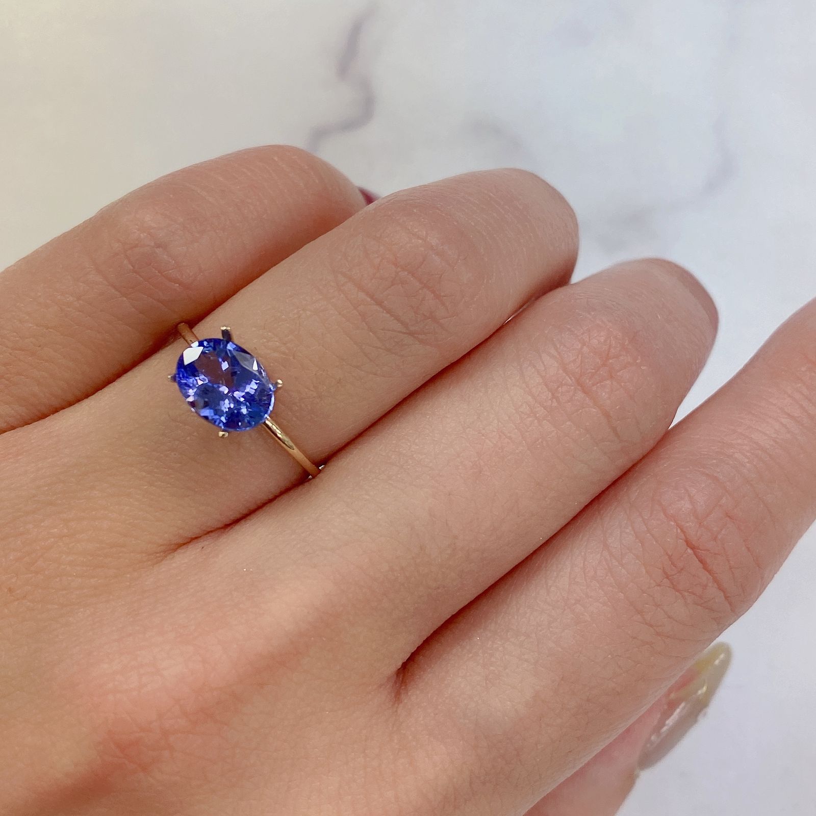 タンザナイト(宝石名タンザナイト) タンザニア産 1.31ct 識別済