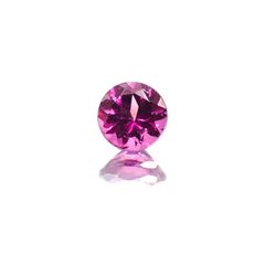 カラーシフトマラヤガーネット(宝石名ガーネット)タンザニア産 0.32ct 識別済[231124125]3.9x3.9mm前後