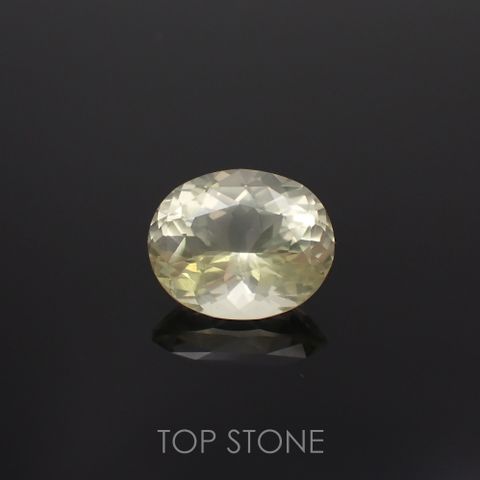 イエローシーンオーソクレース(宝石名シーン・オーソクレース)マダガスカル産 12.226ct ソ付(彩珠)[221018694]17.3x14.1mm前後