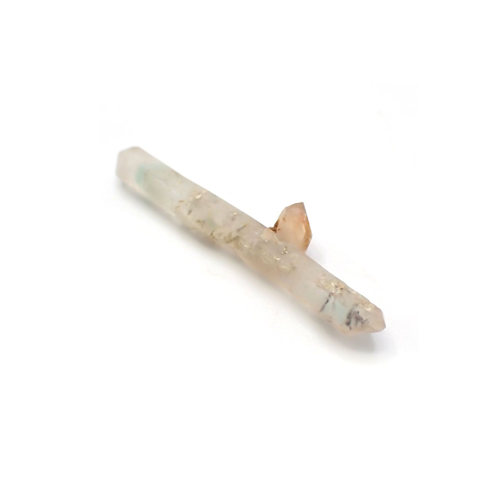 アホイト 原石(宝石名アホイト イン クォーツ)南アフリカ・メッシーナ鉱山産 2.67ct 識別済[230522034]27.2x6.3mm前後
