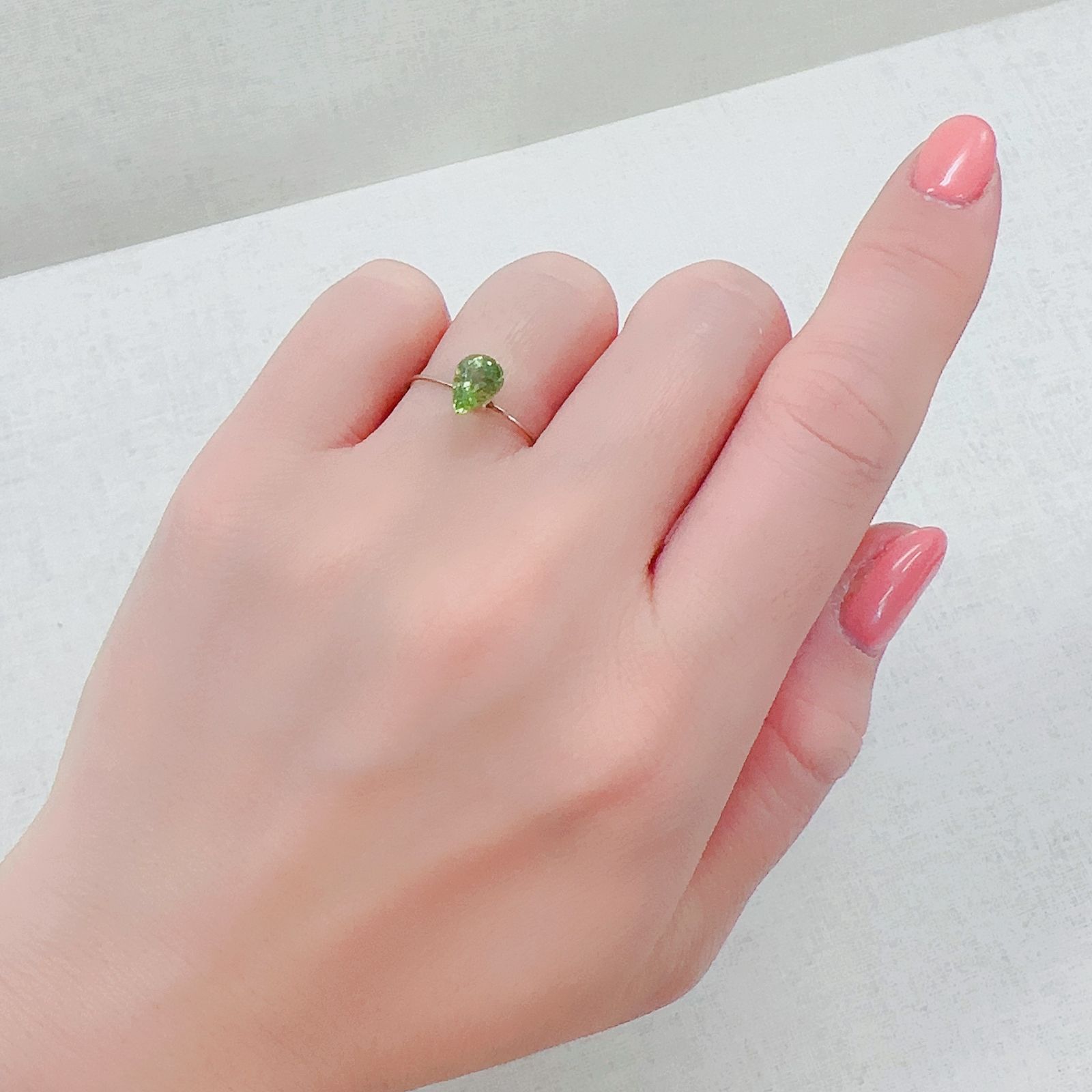 ルドウィジャイトインペリドット パキスタン産 1.20ct[230220727]7.7x5.4mm前後