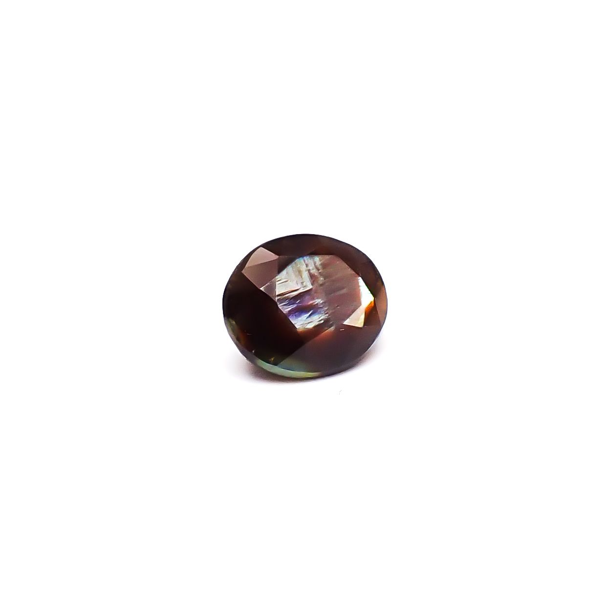 レインボーガーネット 日本・奈良県産 2.05ct / 8x6.6mm前後 [260432087]