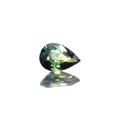 バイカラーサファイア(宝石名サファイア)マダガスカル/オーストラリア産 0.84ct 識別済[250114847]7.2x5mm前後