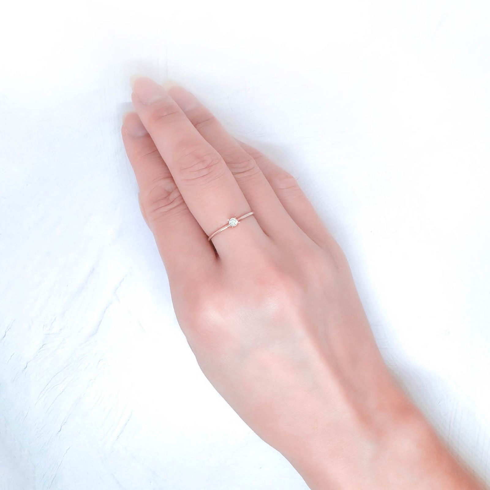 ダイヤモンド SI1-VS ハート&キューピッド 0.073ct / 2.6x2.6mm前後 [251031186]