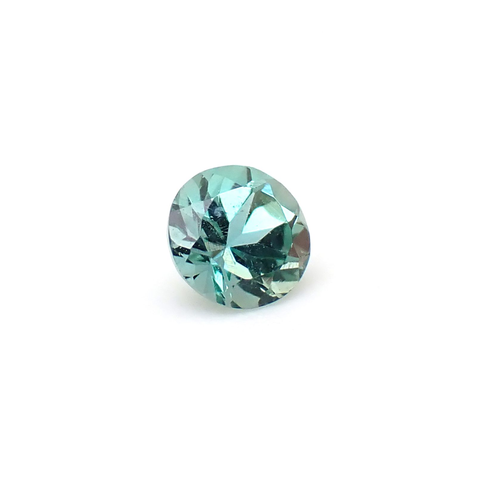 グリーンゾイサイト(宝石名グリーン・ゾイサイト)タンザニア産 識別済 0.16ct / 3.3x3.3mm前後 [260932853]