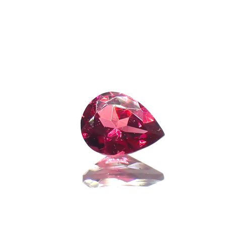 レッドスピネル(宝石名スピネル)タンザニア産 0.16ct 識別済[230522108]4.1x3.1mm前後