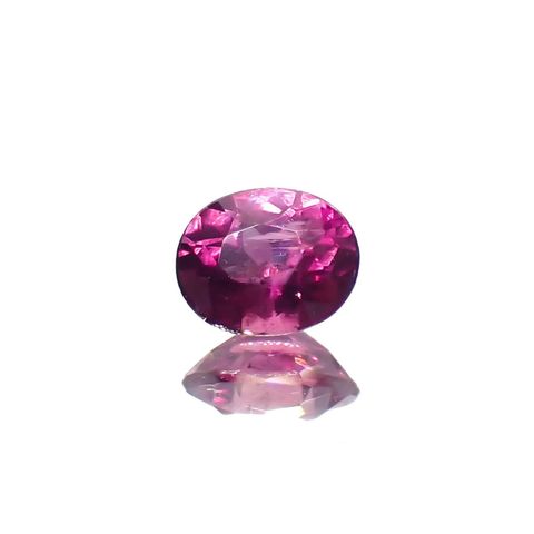 パープルサファイア パキスタン・カシミール産 0.34ct / 4.5x3.7mm前後 [251019861]