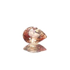 パパラチャサファイア非加熱(宝石名サファイア/別名パパラチャ・サファイア)スリランカ産 0.35ct GIA鑑付[231224696]5.1x4mm前後