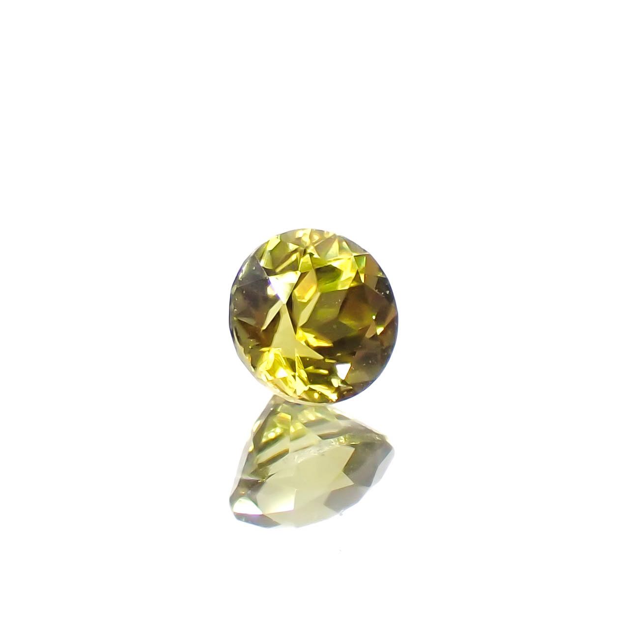 カナリートルマリン ザンビア・カナリー鉱山産 0.31ct[240527556]4x4mm前後