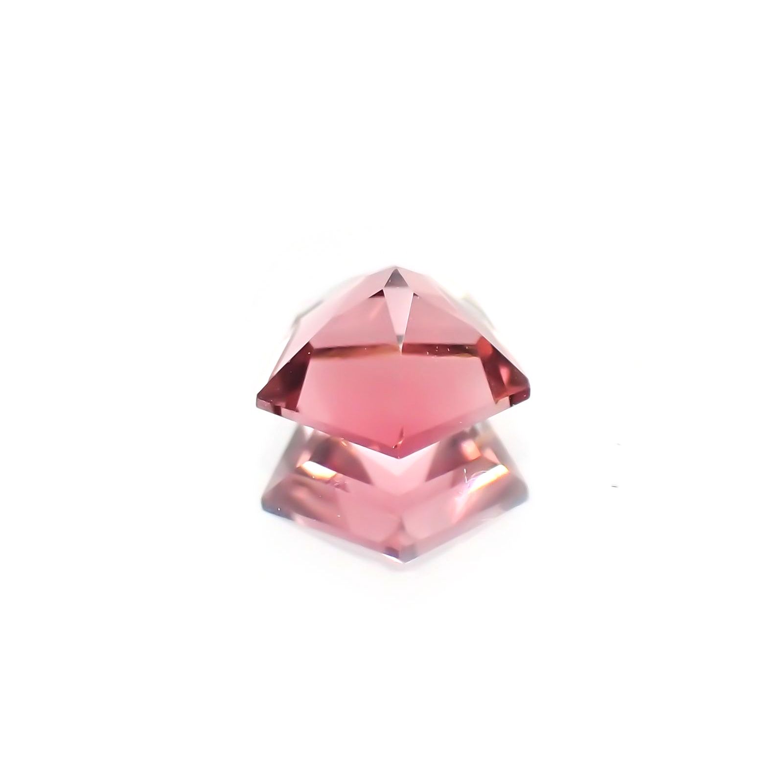 ◇ペンタゴンカット◇ピンクトルマリン(宝石名ピンク・トルマリン) ブラジル/アフリカ産 0.47ct 識別済[25019551]5.2×5.2mm前後