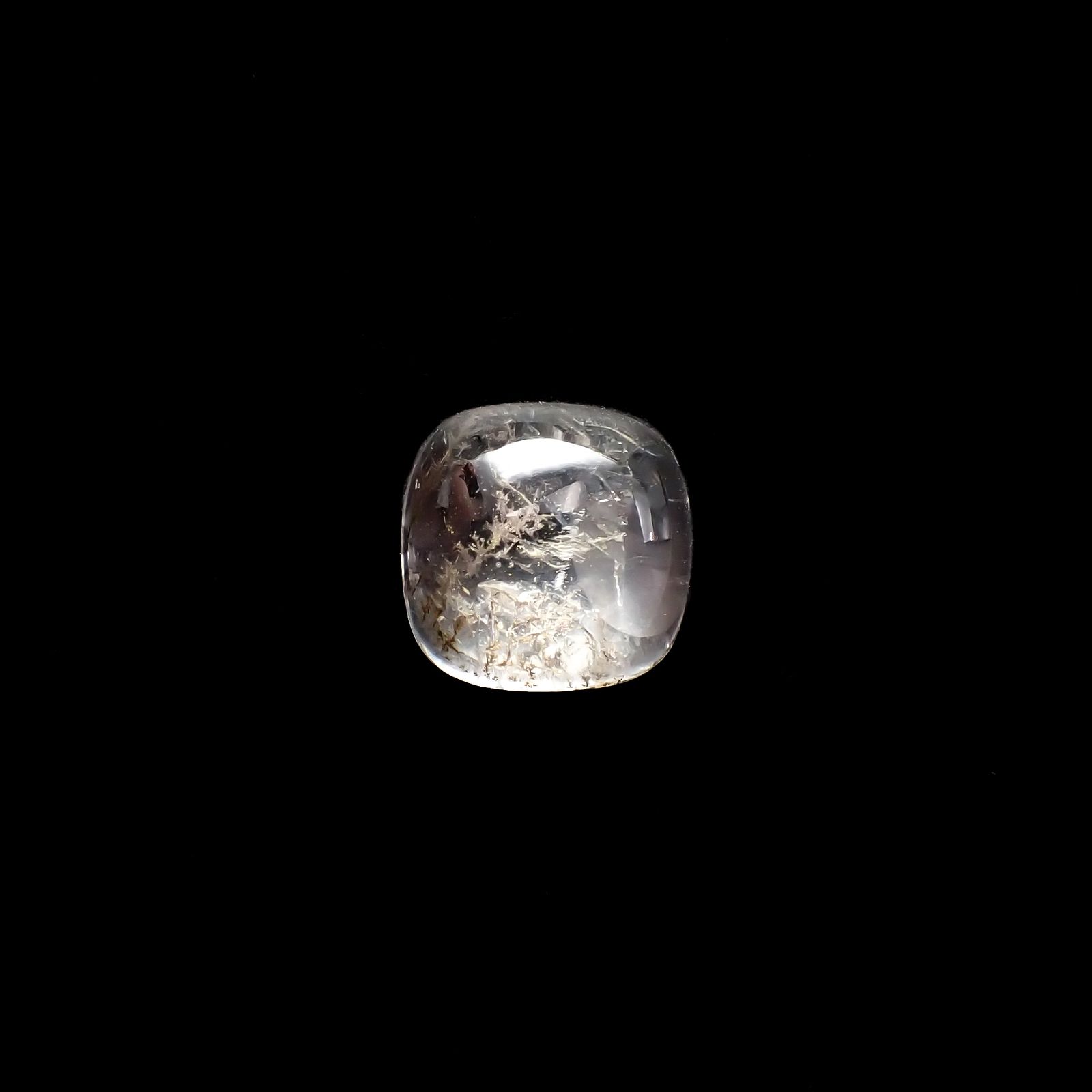 デンドリチッククォーツ ブラジル産 2.70ct[231225135]8.9x8.9mm前後