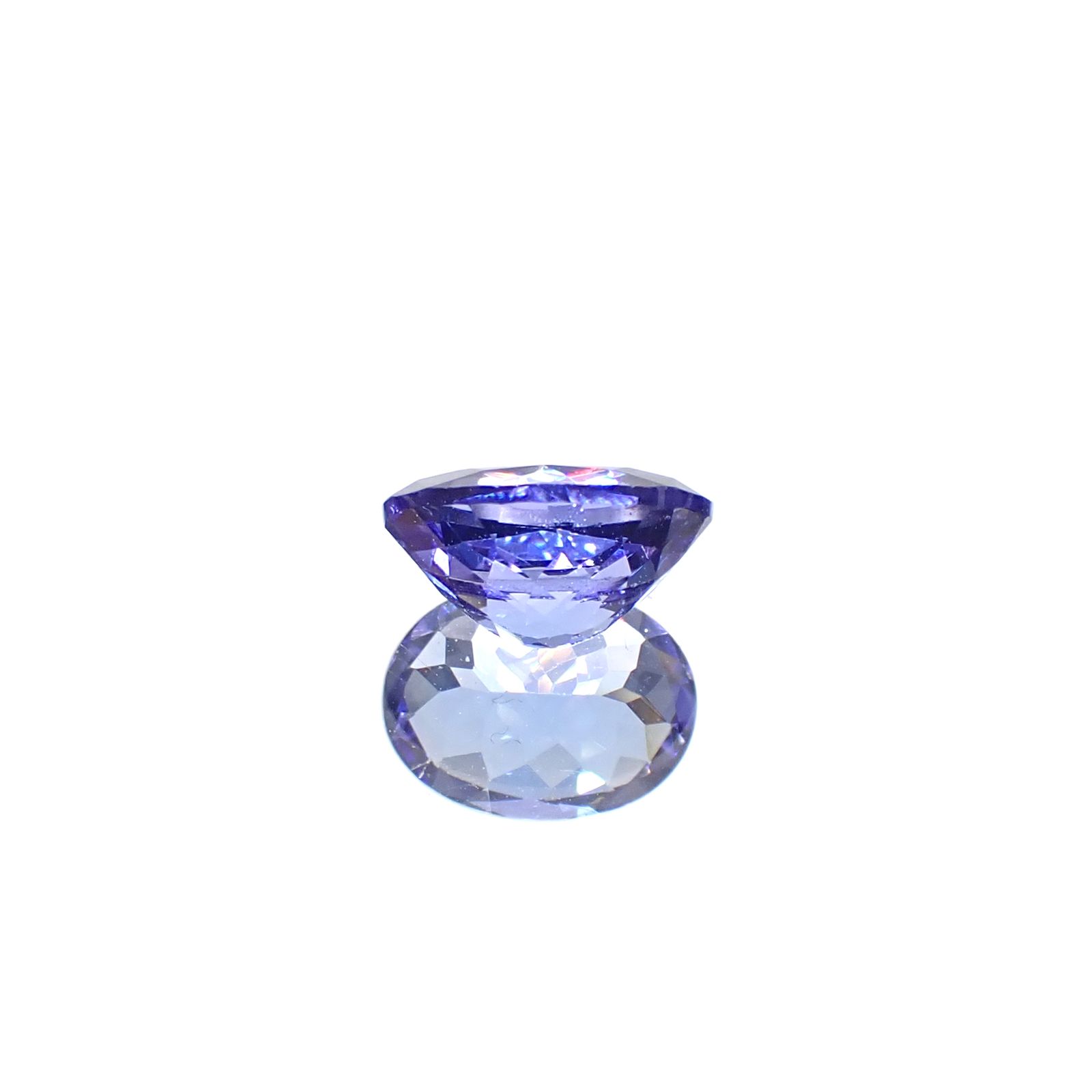 タンザナイト(宝石名タンザナイト)タンザニア産 識別済 1.44ct / 8.1x6.1mm前後 [251031245]