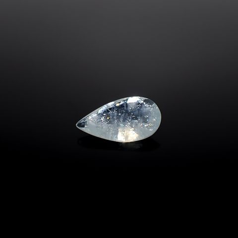 イリデッセンスアクアマリン ブラジル産 3.13ct [250730708]15.7x8.7mm前後