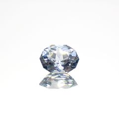 ◇カスタムカット◇アイスブルーサファイア(宝石名サファイア)スリランカ/マダガスカル産 1.54ct 識別済[220817454]7.8x5.9mm前後