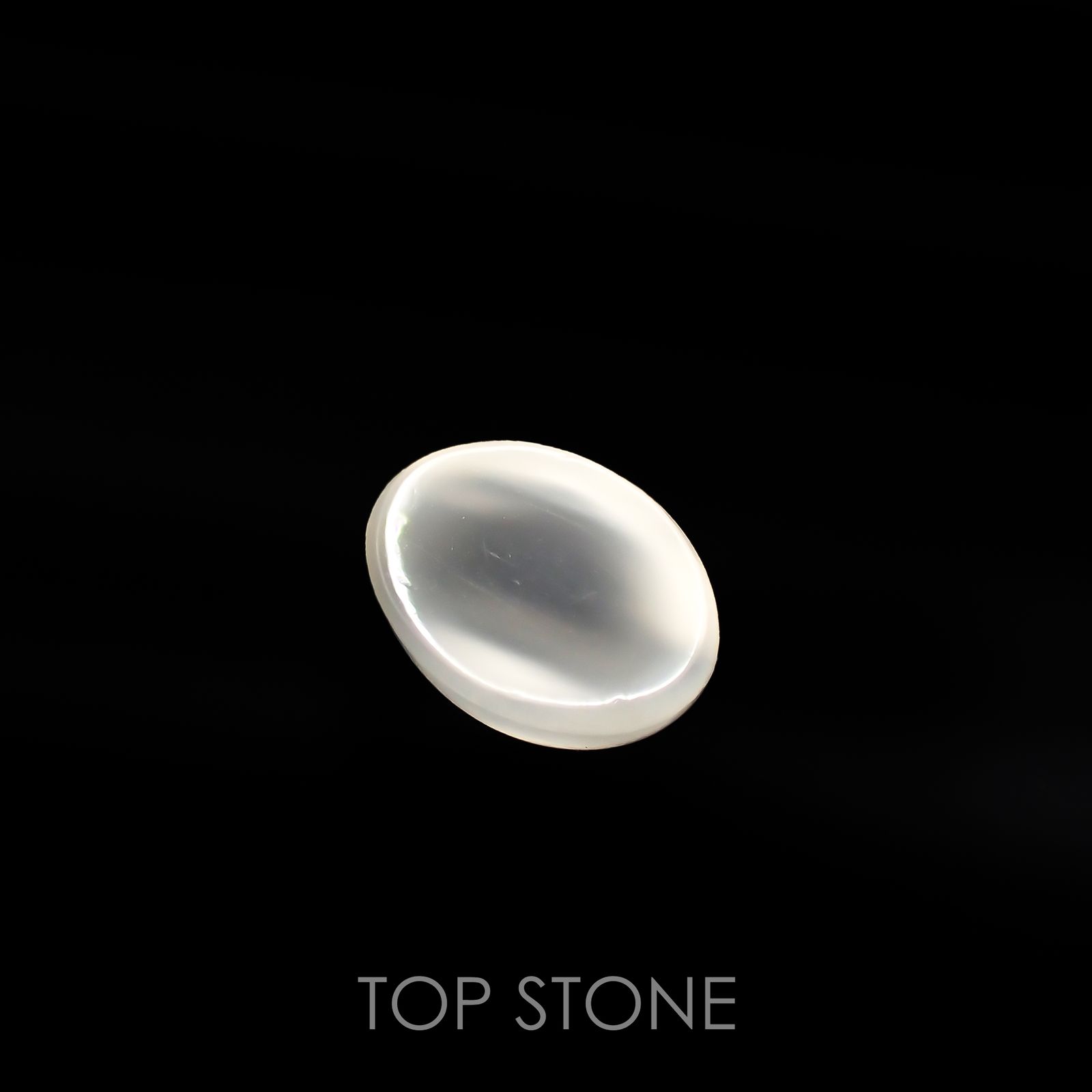 ムーンストーンキャッツアイ(宝石名ムーンストーン・キャッツアイ) インド産 1.28ct 識別済[210611342]7.8×6mm前後