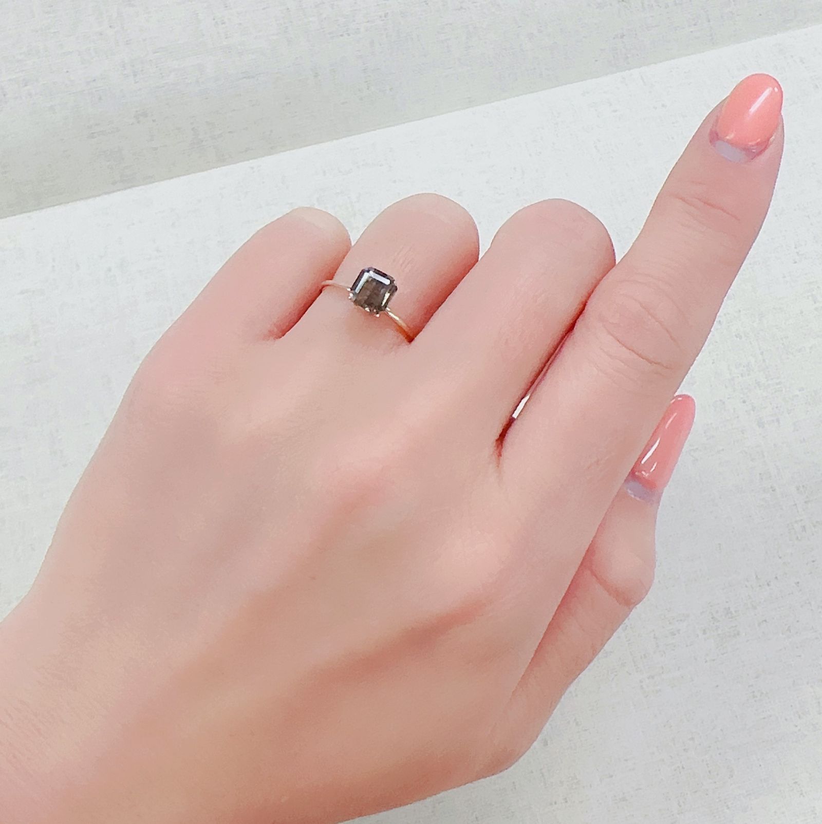 レインボースキャポライト ブラジル産 0.74ct[230320922]5.9x5.9mm前後