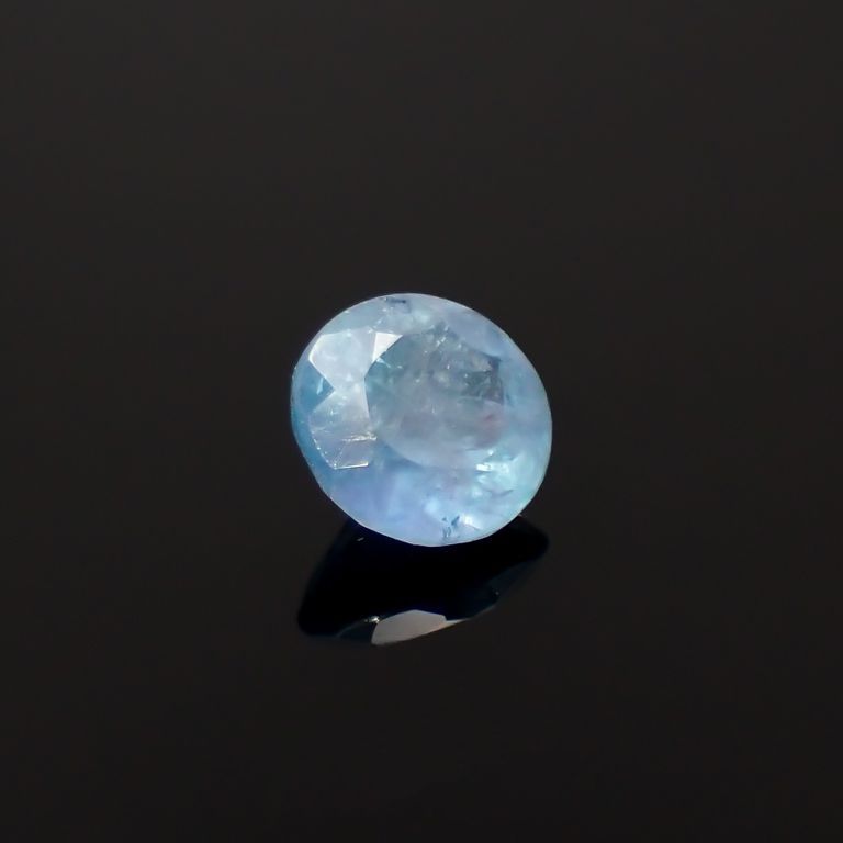 バイカラーパライバトルマリン 非加熱 ブラジル・バターリャ鉱山産 0.40ct[230220472]4.7x4.7mm前後