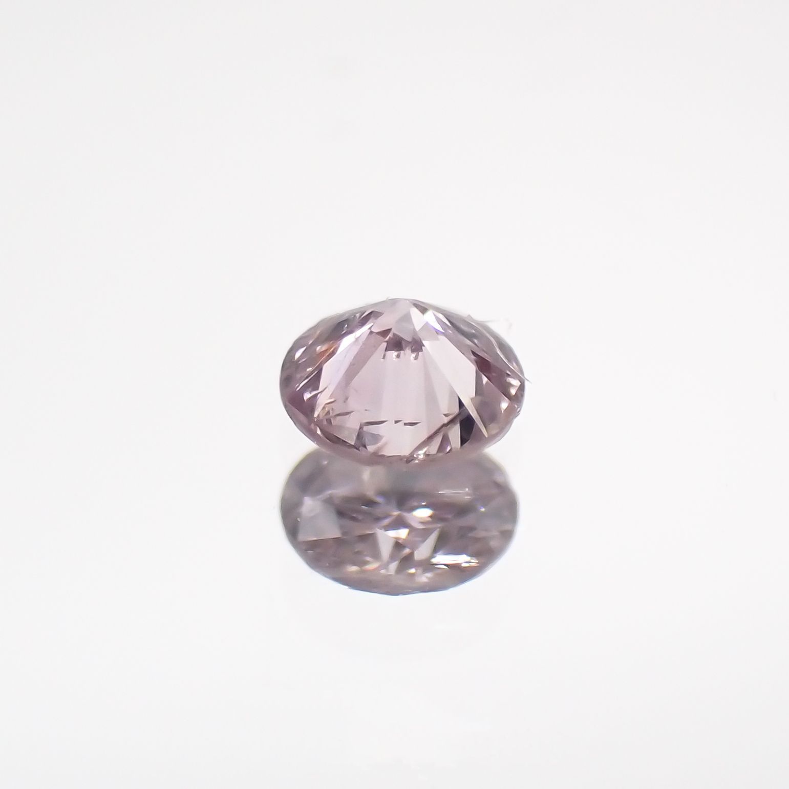 ピンクダイヤモンド I-1 / FANCY LIGHT PURPLISH PINK ソーティング付き 産 ルース 0.045ct[210711791]2.2×2.2mm前後