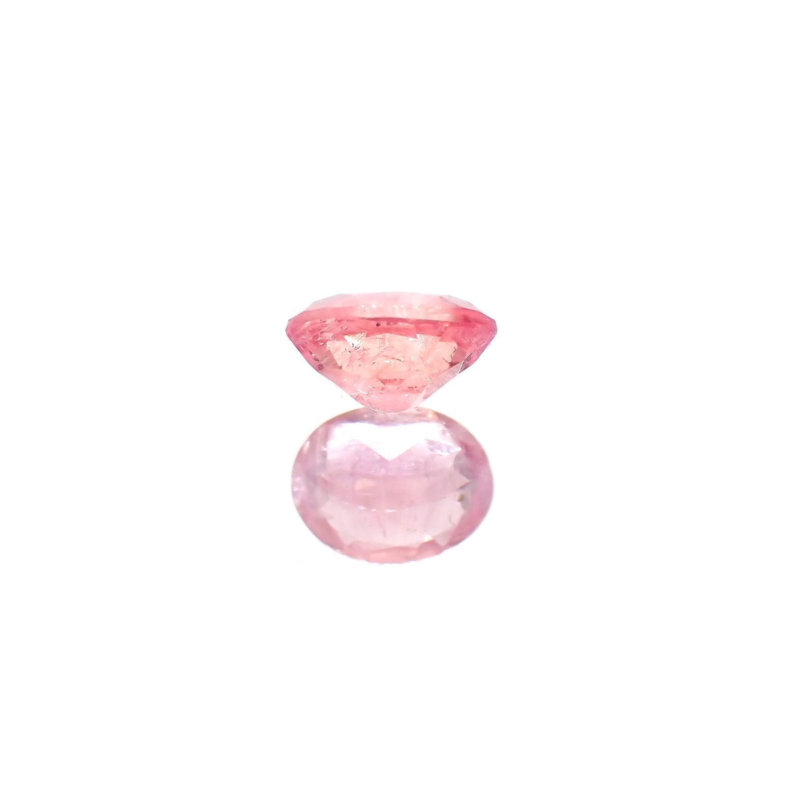 ペツォッタイト(ラズベリル)(宝石名ペツォッタイト)マダガスカル産 0.349ct ソ付(彩珠)[220114341]5x3.8mm前後