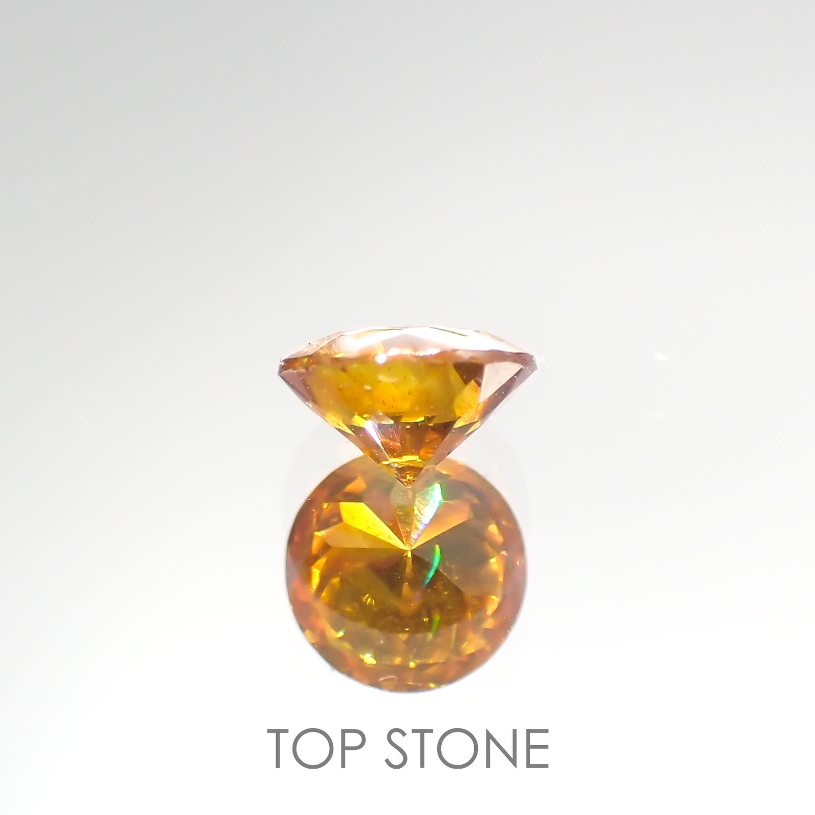 スファレライト スペイン産 ルース 0.72ct[210812401]5.3×5.3mm前後